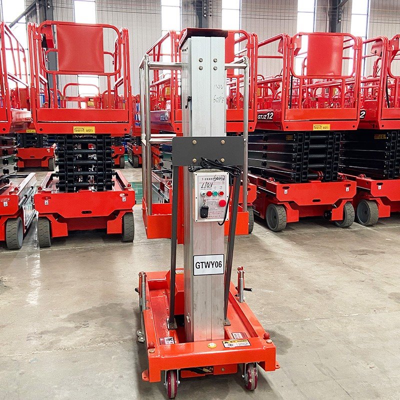 Electric Single Mast Aluminum Alloy Lift suppliers
