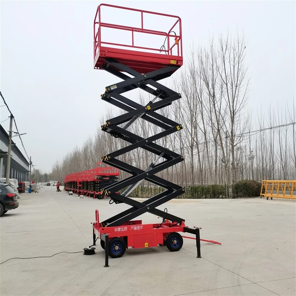Warehouse Towable Scissor Lift high quality
